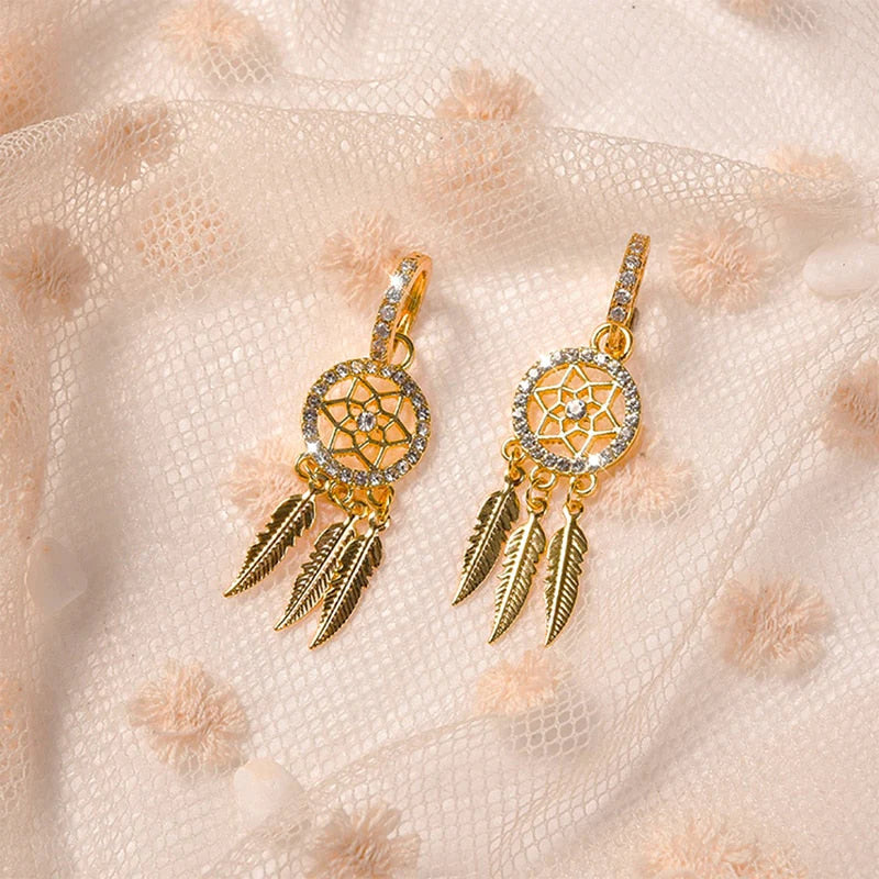 Jewelry | Dreamcatcher 14k Gold Earrings