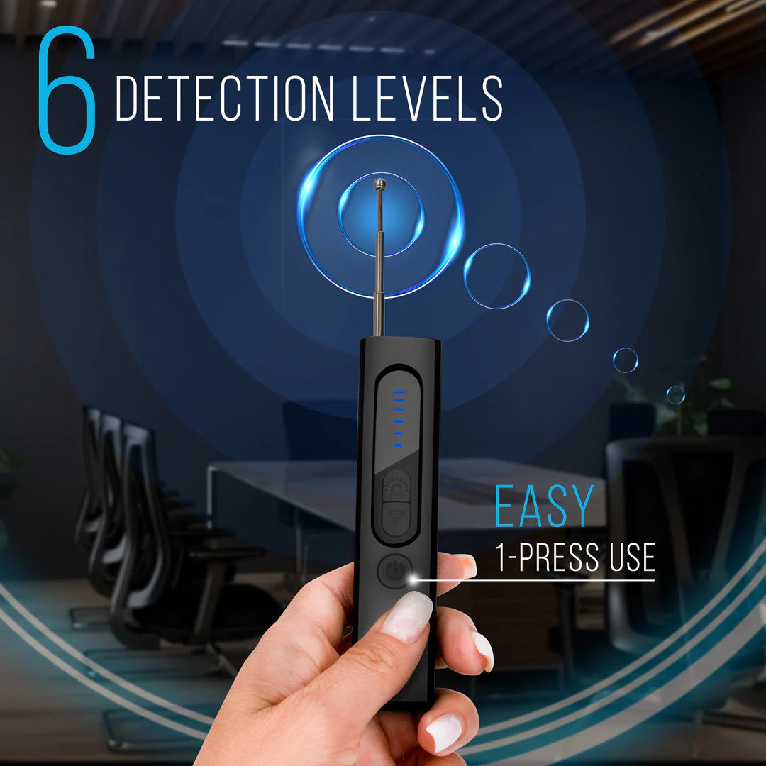 New | Hidden Camera Detector (Military Grade, with built-in RF and GPS Tracking Detection)